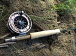 Sage Dart Fly Rod 476-3 paired with Harfin LR78F