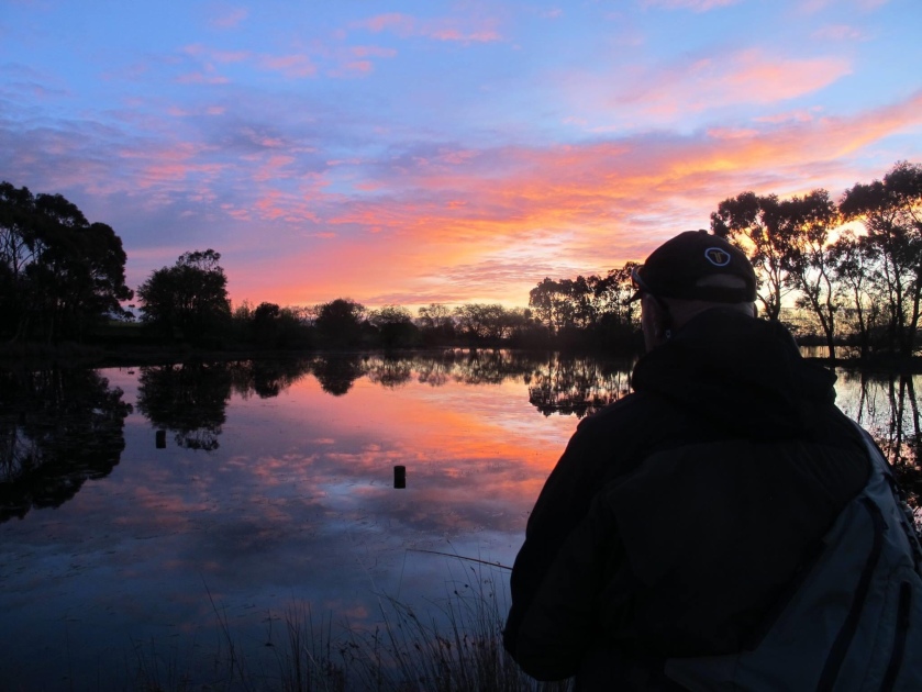 Fishing for Midge feeders at dusk